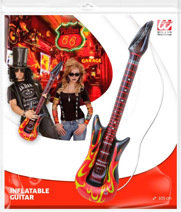 Image du produit Widmann Aufblasbare Flammen Gitarre