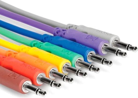 Actual product image Hosa CMM-890 - Patch Cables 8pcs. 90cm (0.90 m)