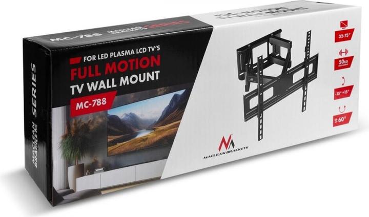 Produktbild Maclean TV-Wandhalterung 32-75", 50kg, MC-788 (75", 50 kg)