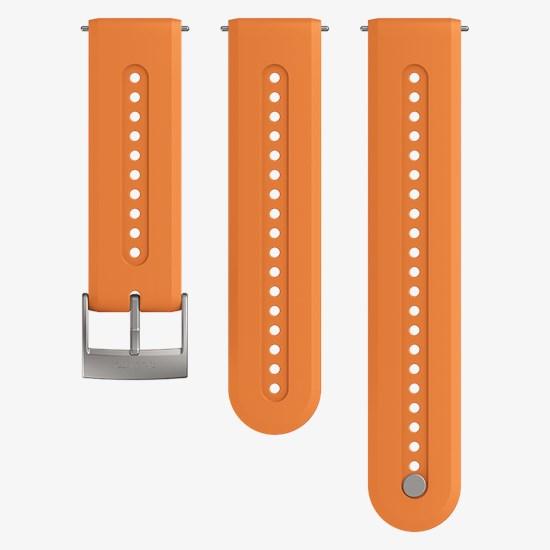 Produktbild Suunto 24 ATH7 Silicone Strap Granite ORA S+M (24 mm, Silikon)