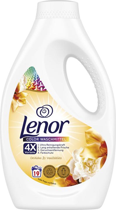 Produktbild Lenor Goldene Orchidee (19 Waschgänge, Flüssig)