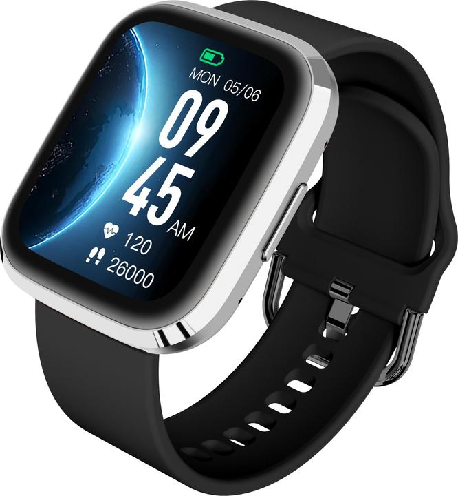 Garett Smartwatch GRC STYLE Silver-black (24518 mm)