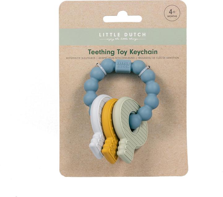Produktbild Rubo Toys Little Dutch Beissspielzeug Schlüsselbund blau