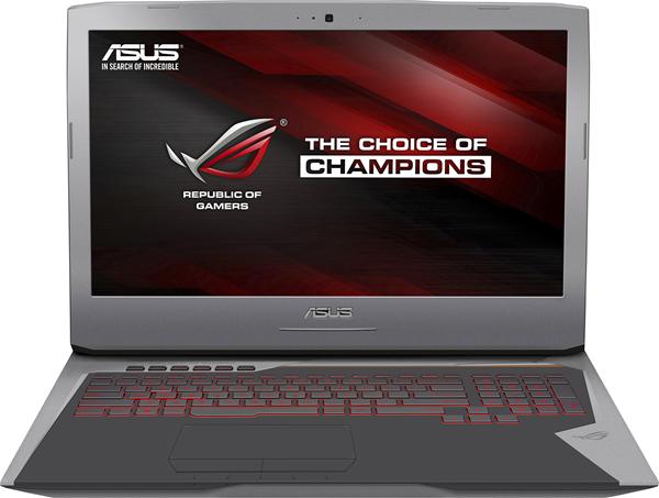 Actual product image ASUS ROG G752VS G752VS-BA295R OC Edition (17.30", Intel Core i7-7820HK, 32 GB, 512 GB, CH)
