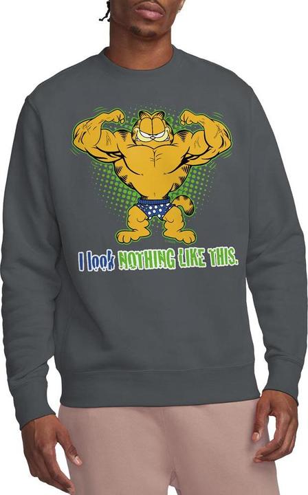 Actual product image Garfield Unisex Adult Nothing Like This Sweatshirt (XL)