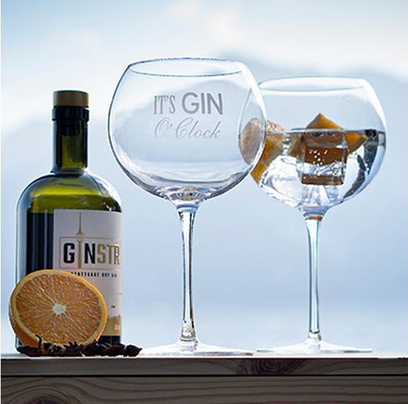 Actual product image Glasi Hergiswil Gin und Tonic Glas OClock 60 ml, 1 Stück, Transparent (0.60 dl, 1 x, Gin glasses)
