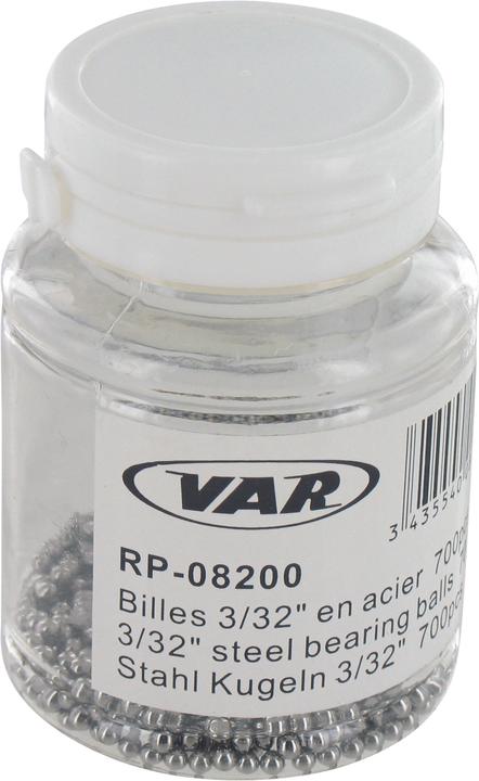 Image du produit VAR Billes en acier 6.50mm Flacon de 200 pcs.