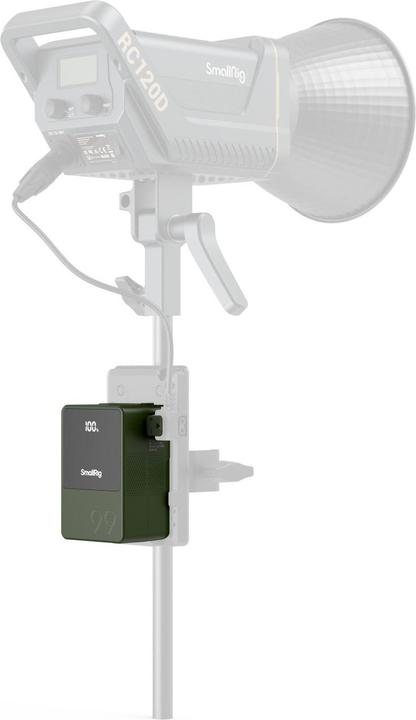 Actual product image SmallRig VB99 mini V Mount Batteryï¼Orangeï¼4929 (Rechargeable battery)