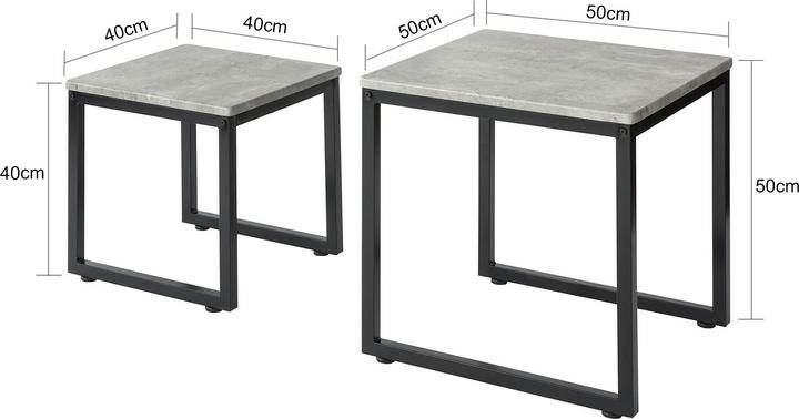 Produktbild SoBuy Isabella (50 x 50 x 50 cm)