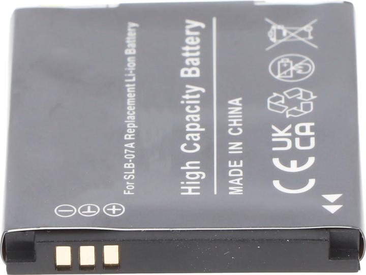 Actual product image Samsung Akku SLB-07A, SLB07A, PL150, ST50, TL100 (Camera battery)