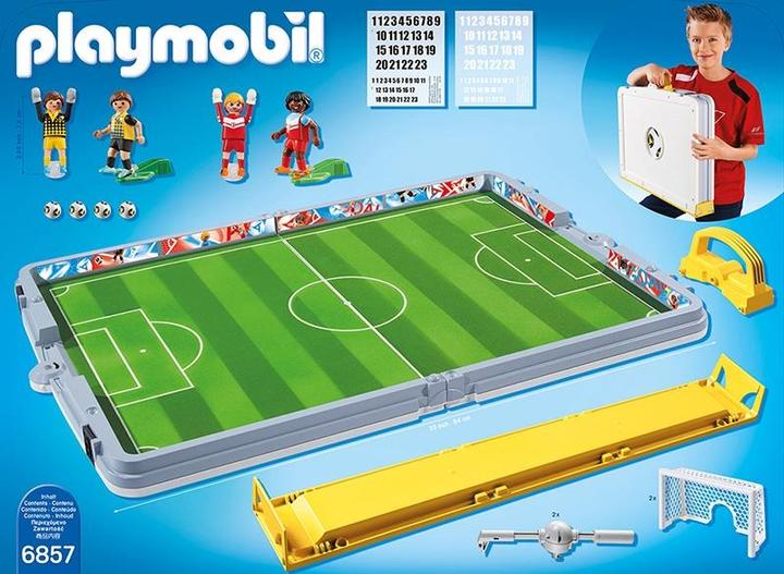 Produktbild Playmobil Grosse Fussballarena zum Mitnehmen (6857)