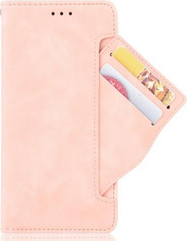Image du produit Cover-Discount iPhone 13 Pro Max - étui avec de nombreuses poches pour cartes rose (Apple iPhone 13 Pro Max)