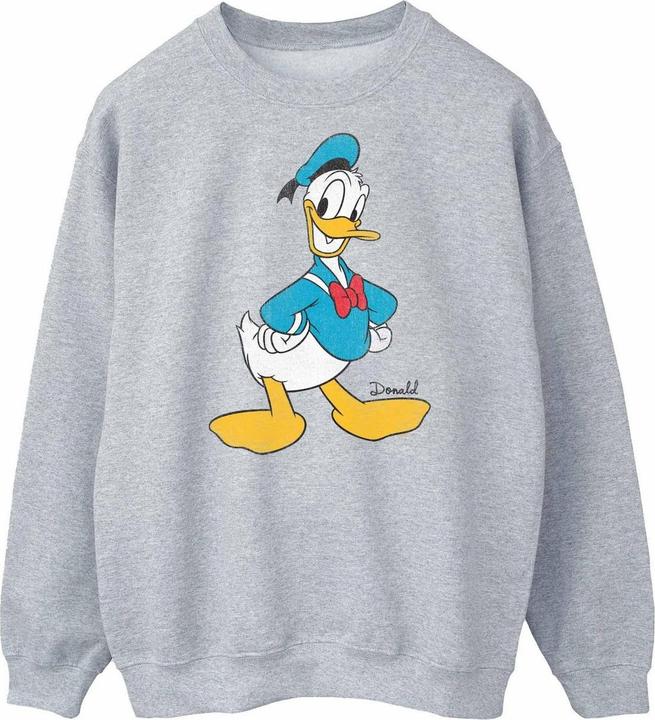 Disney Mens Classic Donald Duck Sweatshirt (XL)