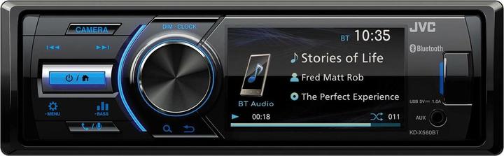 Actual product image JVC KD-X560BT (Android car)