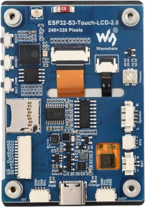 Image du produit WaveShare Carte de développement d'écran tactile ESP32-S3 2.8inch 240x320