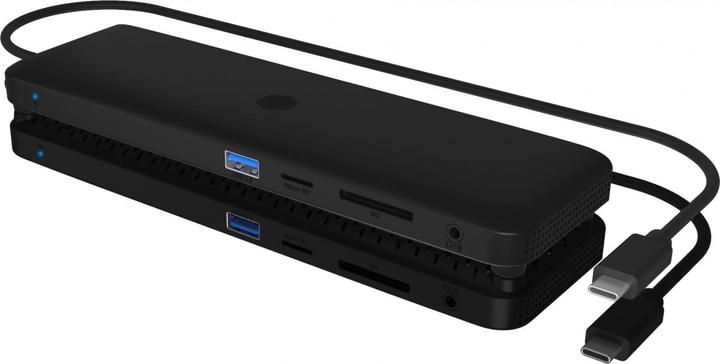 Actual product image Icy Box IB-DK2116-C (USB-C, 8 Ports)