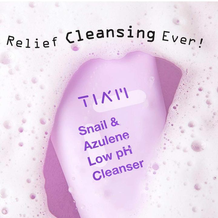 Produktbild Tia'm TIAM Snail & Azulene Low pH Cleanser (Reinigungstücher, 200 ml)