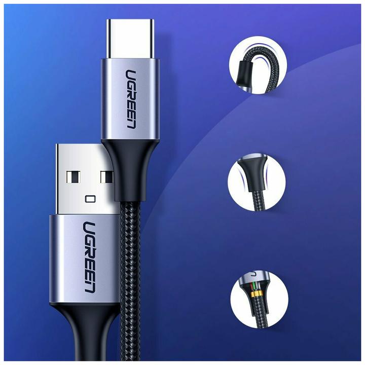 Produktbild Ugreen USB C – USB A (2 m, USB 2.0)