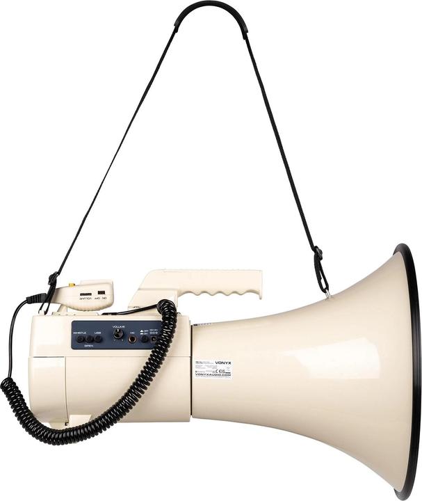 Produktbild Vonyx Megaphon MEG150, Nennleistung: 200 W, Prinzip: Aktiv (Megaphon)
