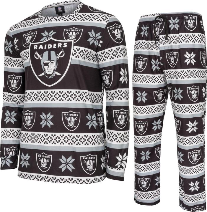 Actual product image Foco NFL Winter XMAS pyjamas Las Vegas Raiders - L (L)