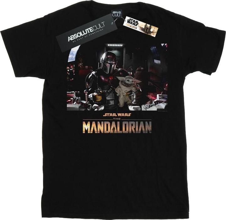 Star Wars The Mandalorian Child On Board TShirt Jungen