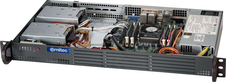 Image du produit Ernitec Serveur de surveillance 1U (Intel Core i3-9100, 8 Go, Serveur en rack)