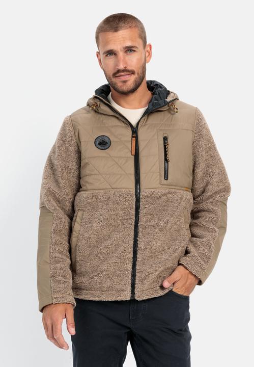 Produktbild Camel Active Teddyjacke im Materialmix (60)
