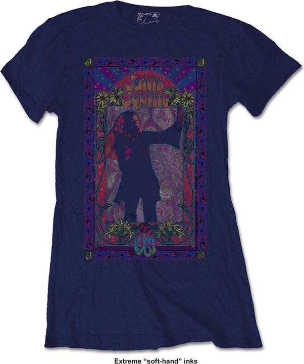 Janis Joplin Paisley & Flowers Frame (Girlie)