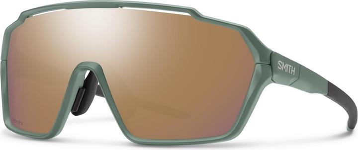 Rose Gold Mirror, Alpine Green