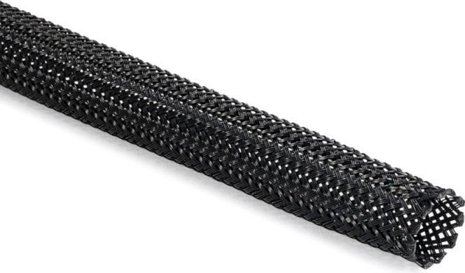 HellermannTyton 170-20800 HEGPA6608-PA66-GY Guaina intrecciata grigia Poliammide 5 a (10000 cm)
