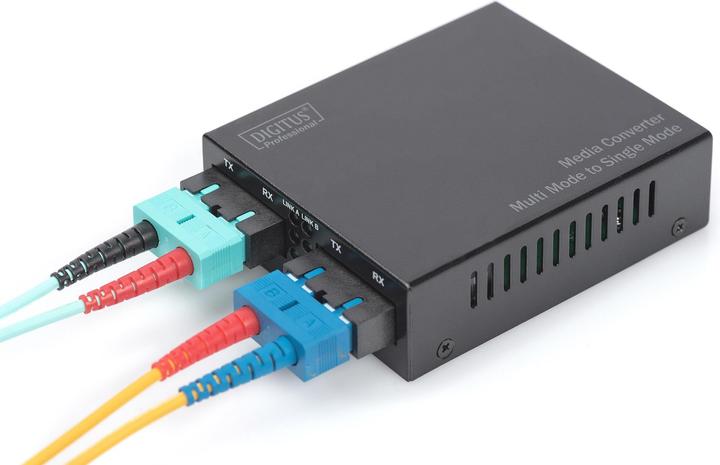 Immagine prodotto Digitus Fast Ethernet multimodale al convertitore di media monomodale SC a SC lunghezza d'onda 1310nm