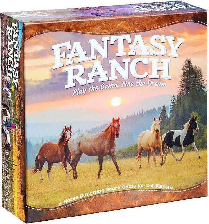 Productafbeelding Spielefaible SPF32068 - Fantasy Ranch: A Horse Farm Game - Bordspel, 2-4 spelers, 12 jaar (EN editie) (Duits)