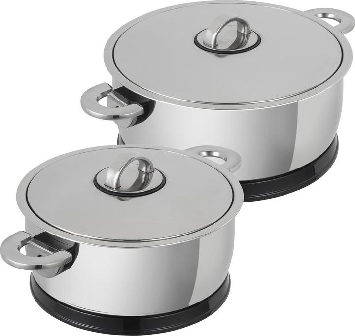 Kuhn Rikon DUROTHERM® Pro set 2 l/18cm & 3 l/22cm (18 cm, Casserole, Acier inoxydable)