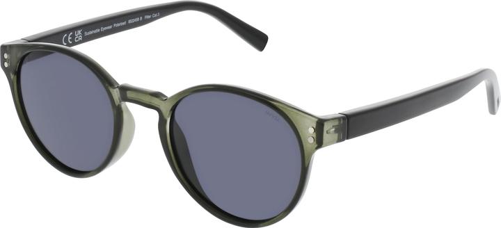 Transp. olive, Black
