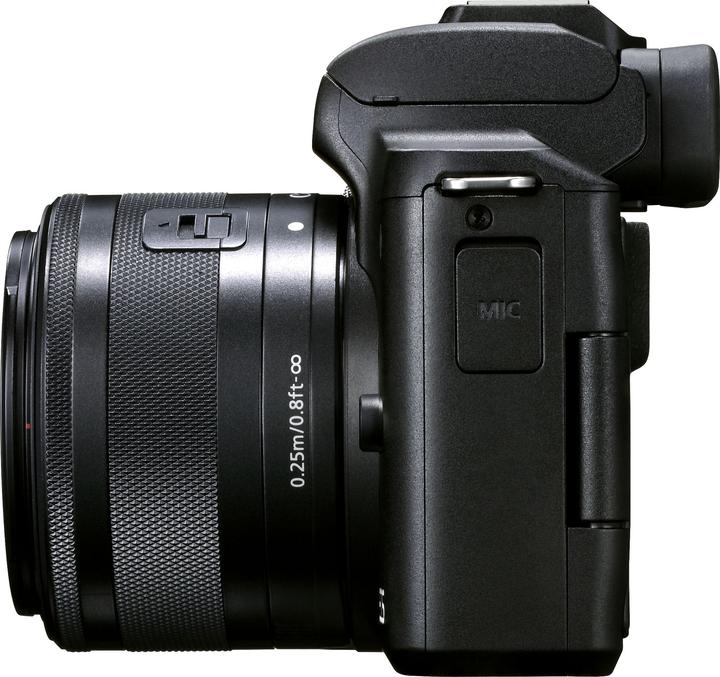 Produktbild Canon EOS M50 Mark II (15 - 45 mm, 24 Mpx, APS-C / DX)