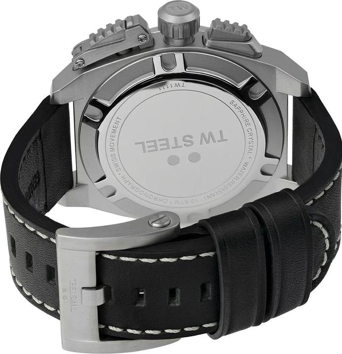 Immagine prodotto TW-Steel TW1111 Canteen Cronografo Uomo 46mm 10ATM (Cronografo, 46 mm)