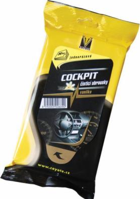 Actual product image Cockpit wipes vanilla 30 pcs