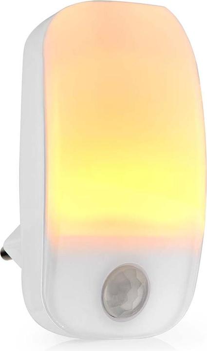 Productafbeelding Nedis Plug-In LED Nachtlampje | Bewegingssensor | 0,55 W | 11 lm | Warm Wit