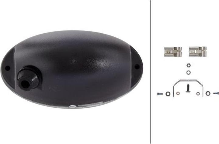 Actual product image Hella Halogen headlights for DAF MACK CATERPILLAR