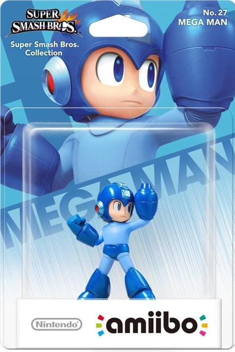 Actual product image Nintendo Mega Man Character for amiibo (3DS XL, 3DS, Wii U)