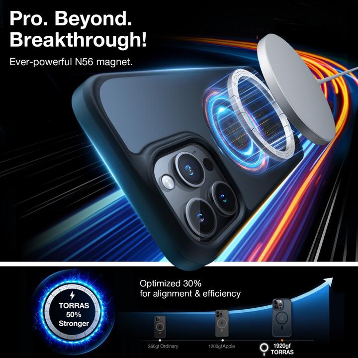 Produktbild Torras Guardian MagSafe iPhone 15 Pro Max (Apple iPhone 15 Pro Max)