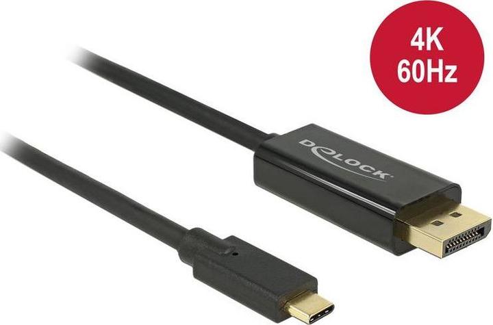 Delock USB Typ C — DisplayPort (3 m, DisplayPort, USB Typ C)