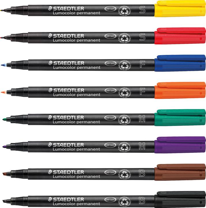 Immagine prodotto Staedtler Lumocolor permanente (Nero, 0.60 mm, 1 x)