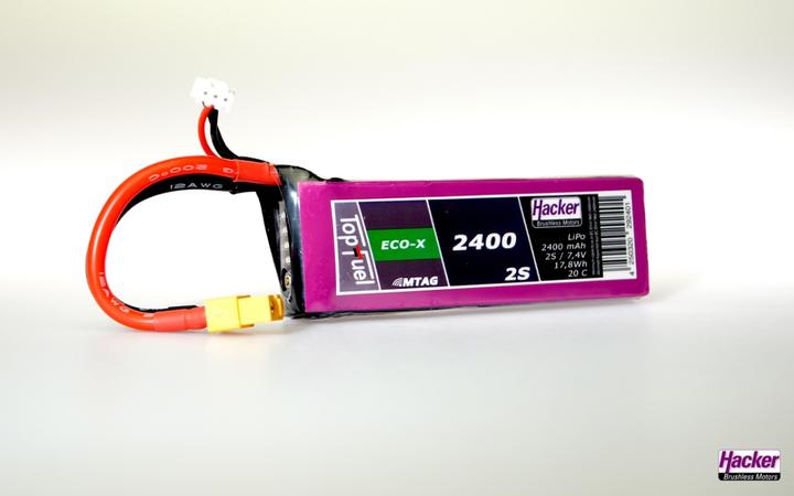 Immagine prodotto Hacker Pacchetto LiPo TF Power-X 2400-3S MTAG (11.10 V, 2400 mAh)