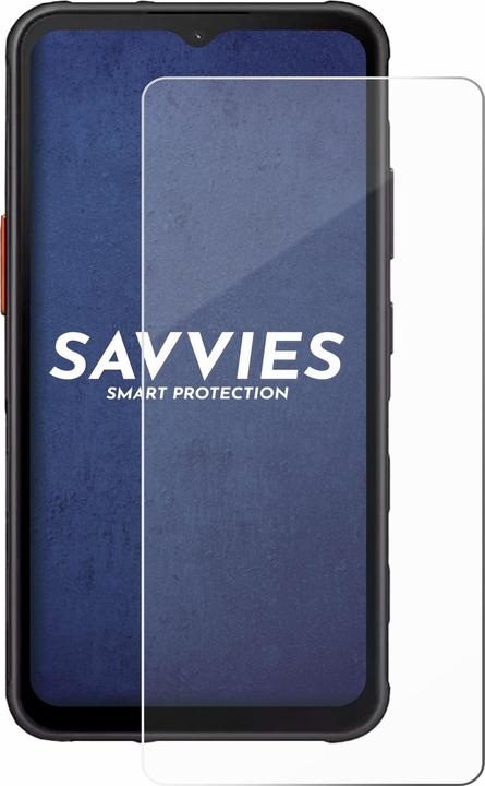 Actual product image Savvies Armoured glass screen protector (1 Piece, Samsung Galaxy Xcover 7)