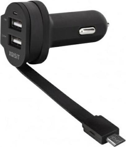 Image du produit Xqisit Chargeur de voiture USB double 6A