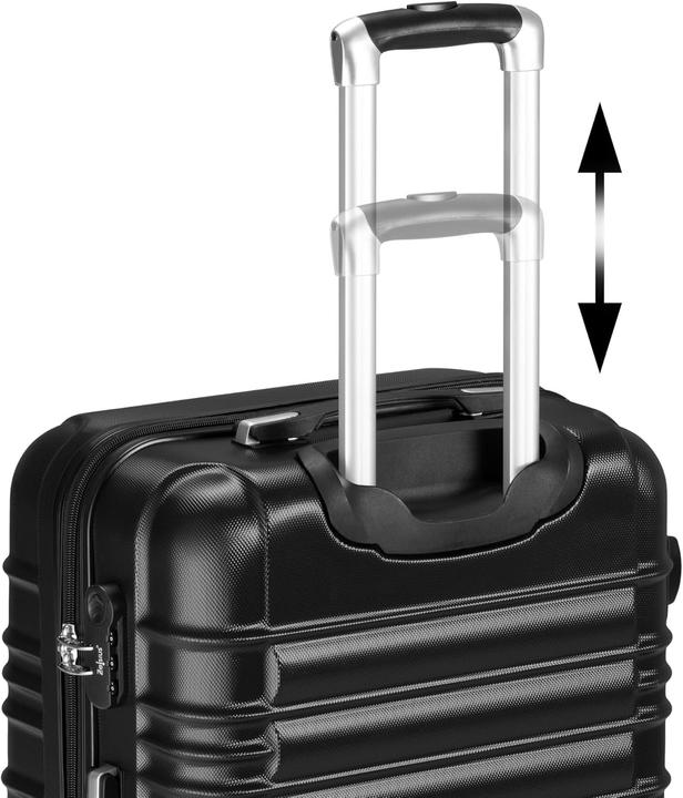 Immagine prodotto Zelsius 4-tlg. Hartschalenkoffer Set (Bagaglio a mano (fino a 50 litri), M (50 - 90l), L (90 - 115l))