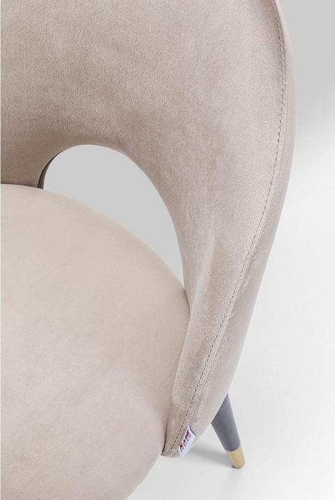 Image du produit Kare Design Stuhl Iris Velvet Beige