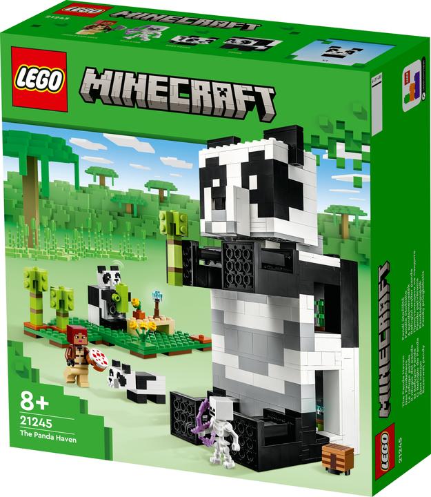 Produktbild LEGO Das Pandahaus (21245, LEGO Minecraft)