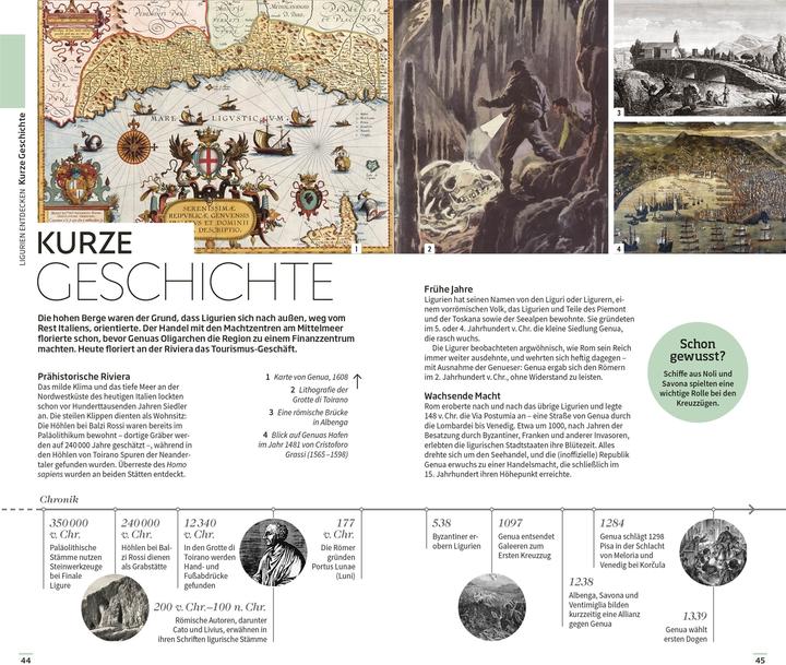 Actual product image DK Vis a Vis Ligurien,Genua&Cinque 0 (German, DK Verlag Travel, 2024)